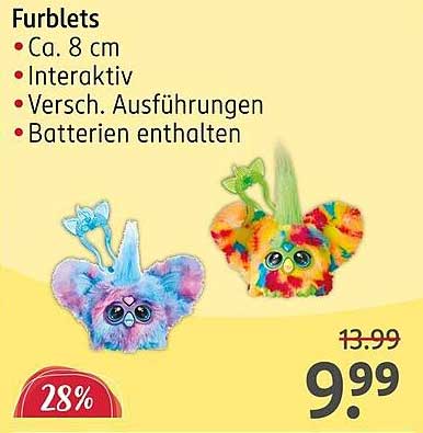 Furblets - die interaktiven Spieltiere