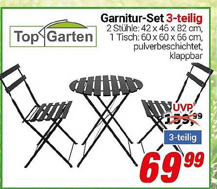 Garnitur-Set 3-teilig von Top Garten
