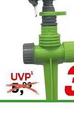 Gartenbewässerungsanschluss 3-Wege-Adapter von CENTERSHOP