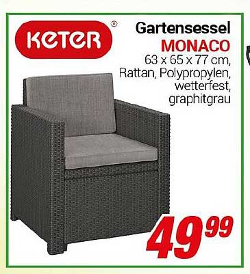 Gartensessel MONACO von KETER