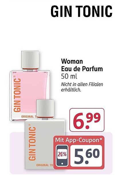 GIN TONIC Woman Eau de Parfum 50 ml