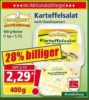 GOURMET Kartoffelsalat nach Hausfrauenart 400 g