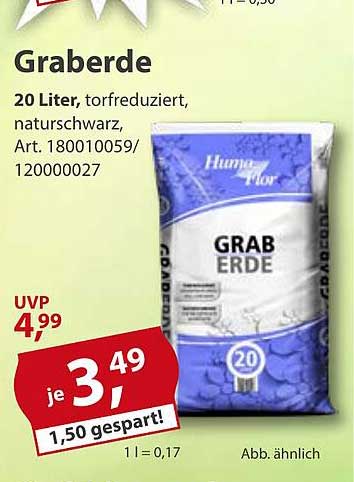 Graberde 20 Liter, torfreduziert, natur schwarz