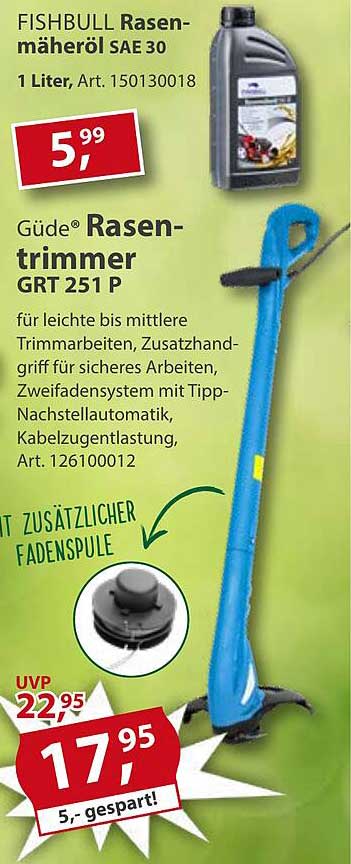 Güde® Rasentrimmer GRT 251 P