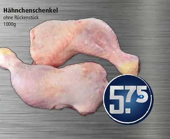 Hähnchenschenkel ohne Rückenstück 1000g