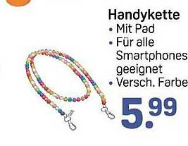 Handykette mit Pad für alle Smartphones – die praktische Lösung