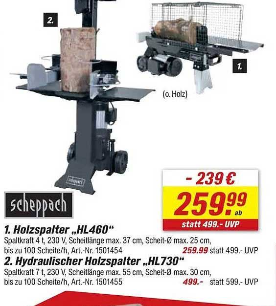 Holzspalter „HL460“