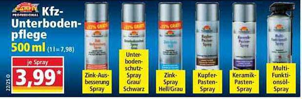 Kfz-Unterbodenpflege 500 ml