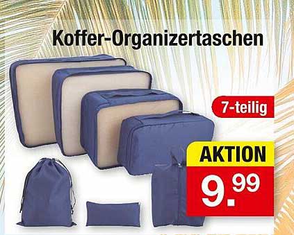 Koffer-Organizertaschen 7-teilig