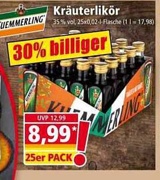 Kräuterlikör 25er Pack - 30% günstiger!