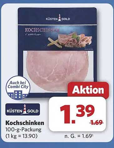 Küsten Gold Kochschinken 100-g-Packung