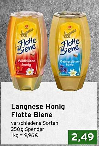 Langnese Honig Flotte Biene - verschiedene Sorten