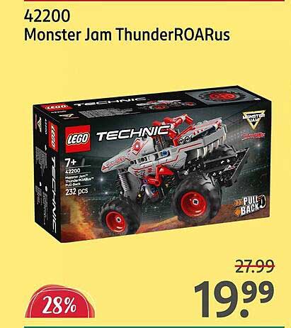 LEGO Technic Monster Jam ThunderROARus 42200
