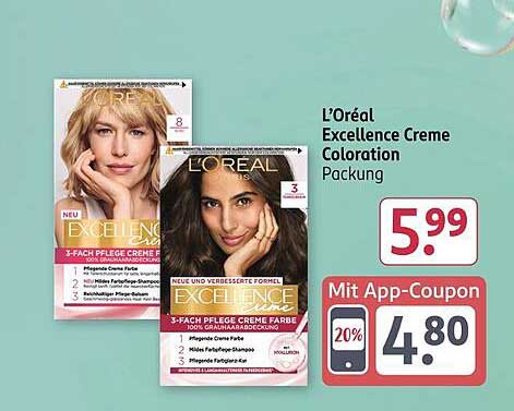 L’Oréal Excellence Creme Coloration Packung