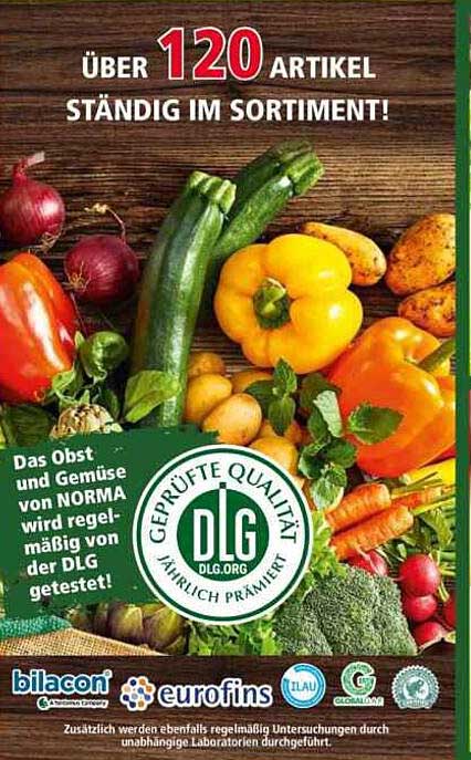Obst und Gemüse bei Norma - Frische und Vielfalt