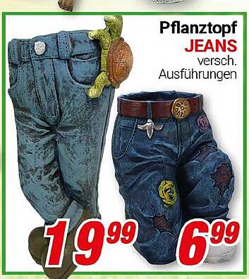 Pflanztopf JEANS verschiedene Ausführungen