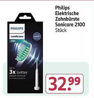 Philips Elektrische Zahnbürste Sonicare 2100 Stück