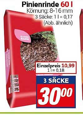 Pinienrinde 60 l