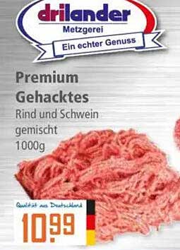 Premium Gehacktes Rind und Schwein gemischt 1000g