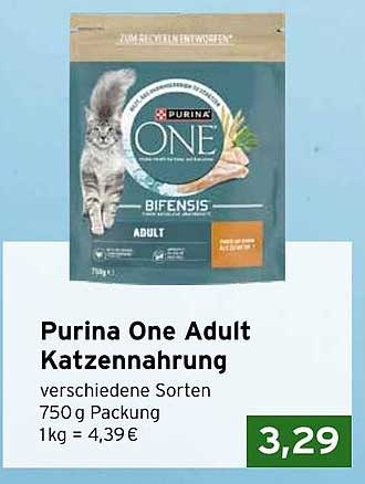 Purina One Adult Katzennahrung 750 g