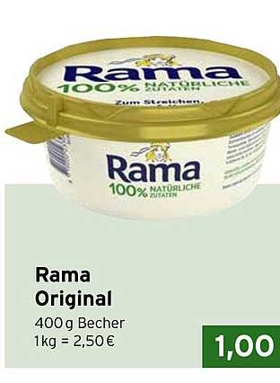 Rama Original 400 g Becher