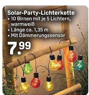 Solar Party Lichterkette