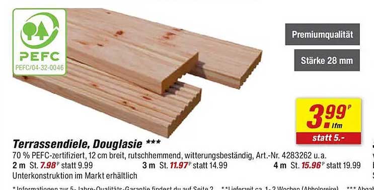 Terrassendiele, Douglasie ***