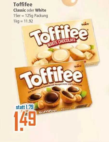 Toffifee Classic oder White 125g Packung