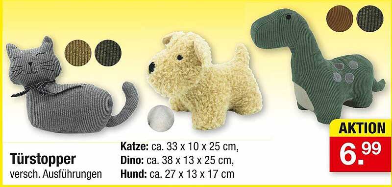 Türstopper in verschiedenen Ausführungen
