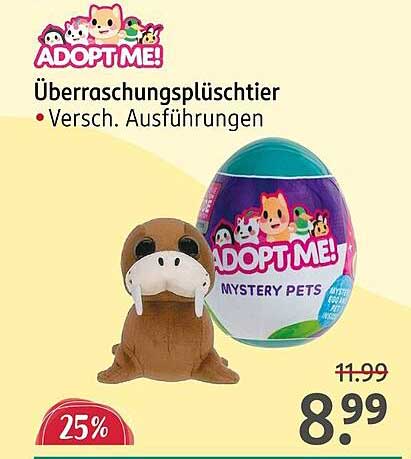 Überraschungsplüschtier - ADOPT ME!