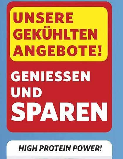 Unsere gekühlten Angebote! Genießen und sparen!