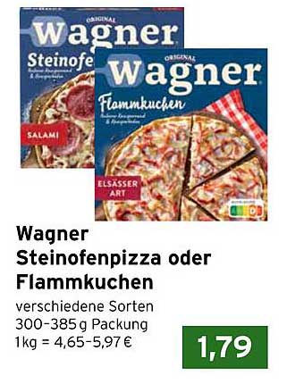 Wagner Steinofenpizza oder Flammkuchen