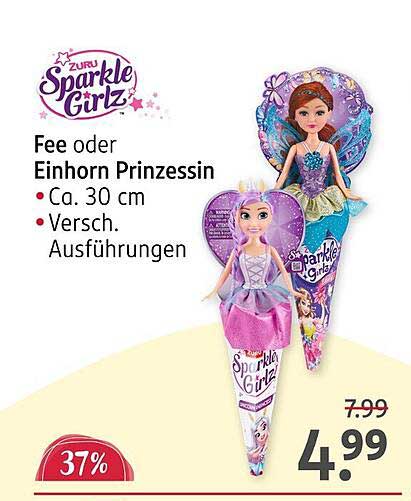 ZURU Sparkle Girlz Fee oder Einhorn Prinzessin