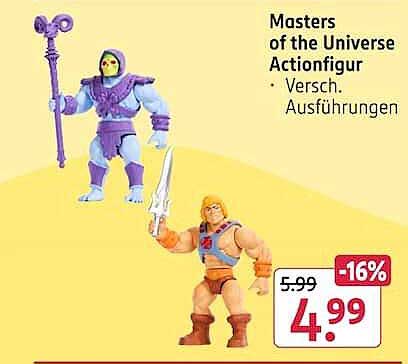 Masters of the Universe Actionfigur • Versch. Ausführungen