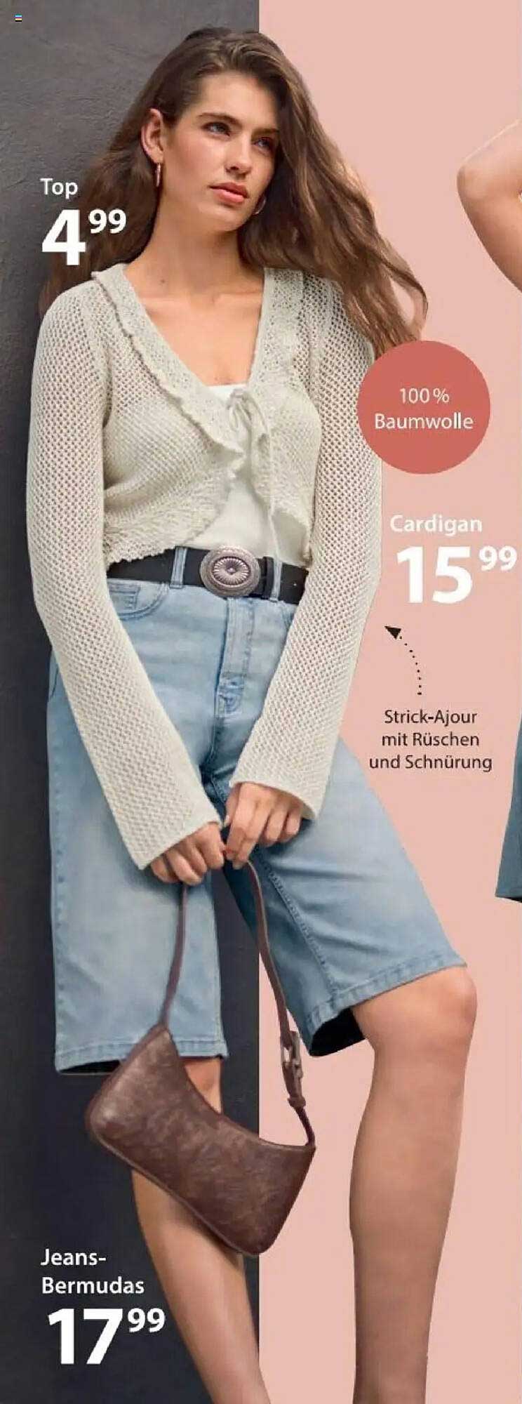 Cardigan 100% Baumwolle für 15,99 €