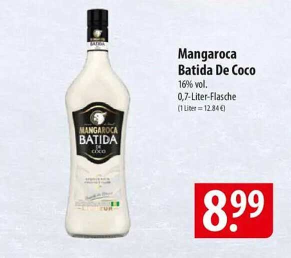 Mangaroça Batida De Coco 0,7l