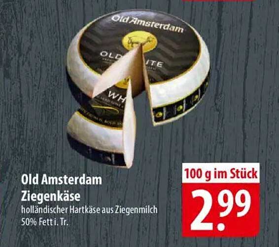 Old Amsterdam Ziegenkäse
