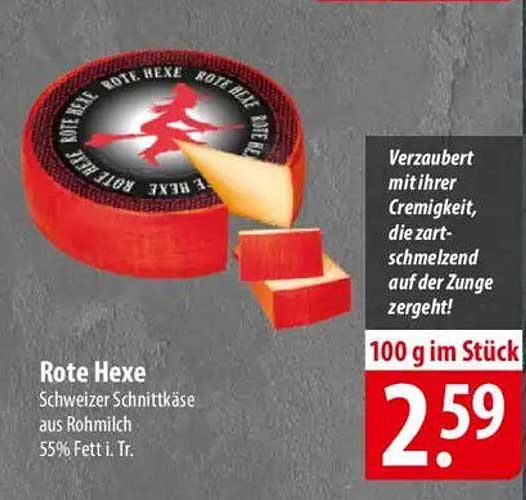 Rote Hexe - Schweizer Schnittkäse aus Rohmilch