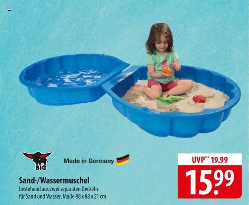 Sand-/Wassermuschel