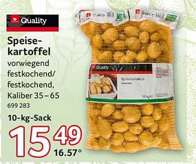 Speisekartoffeln - 10-kg-Sack von Quality