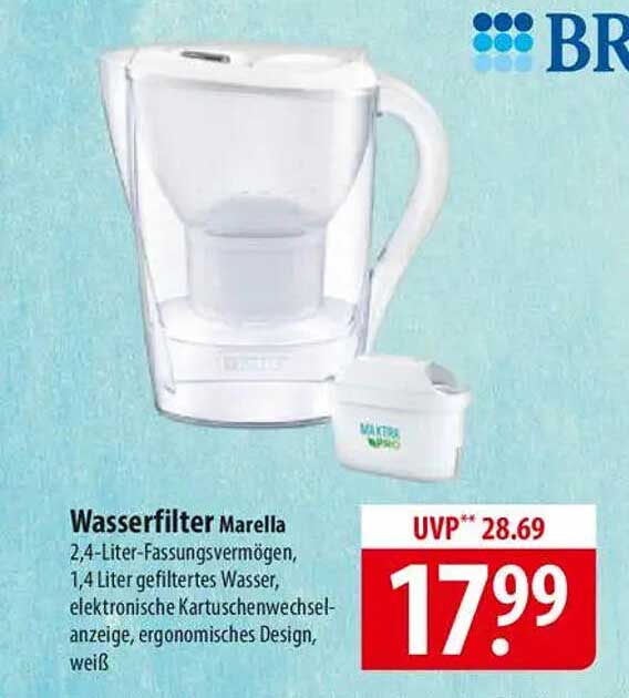 Wasserfilter Marella – Der perfekte Begleiter für reines Trinkwasser