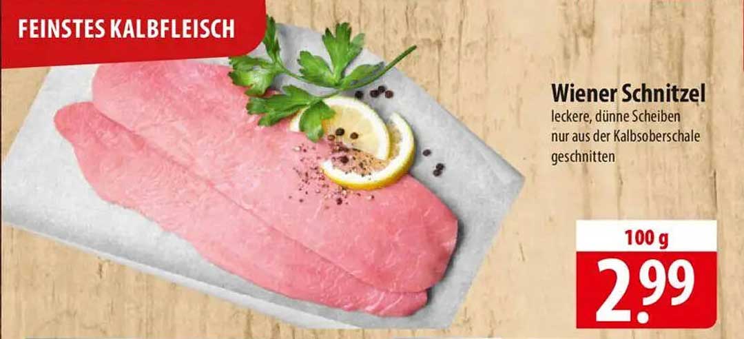 Wiener Schnitzel - feinstes Kalbfleisch