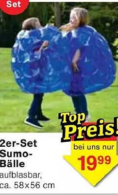 2er-Set Sumo-Bälle