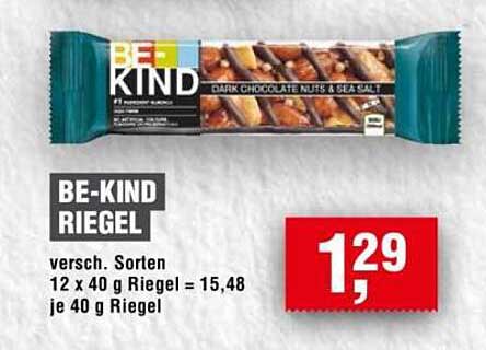 BE-KIND RIEGEL - Verschiedene Sorten
