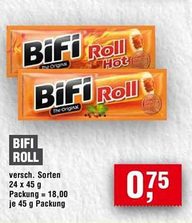 BIFI Roll - Verschiedene Sorten 24 x 45 g