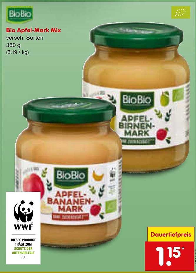 Bio Apfel-Mark Mix - verschiedene Sorten