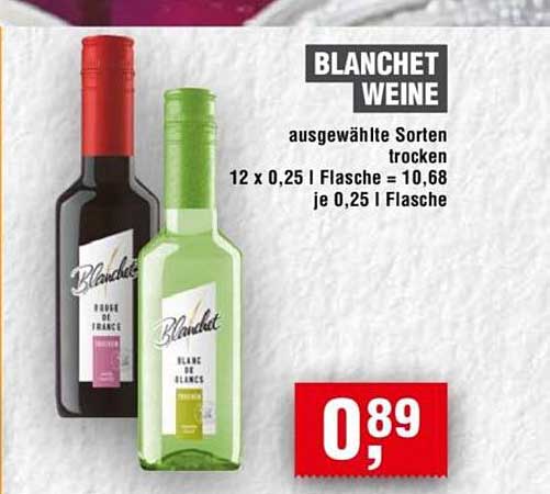 BLANCHET WEINE - ausgewählte Sorten trocken