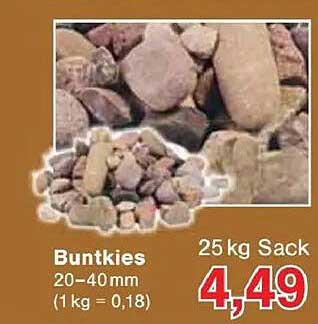 Buntkies 25 kg Sack
