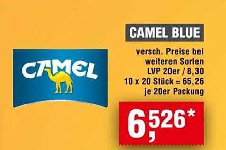 CAMEL BLUE Zigaretten 20er Packung