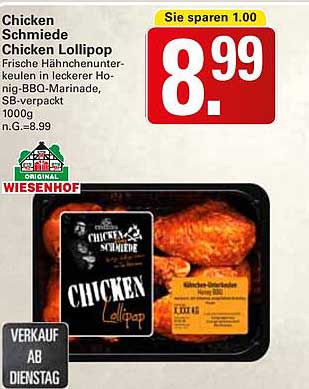 Chicken Schmiede Chicken Lollipop
